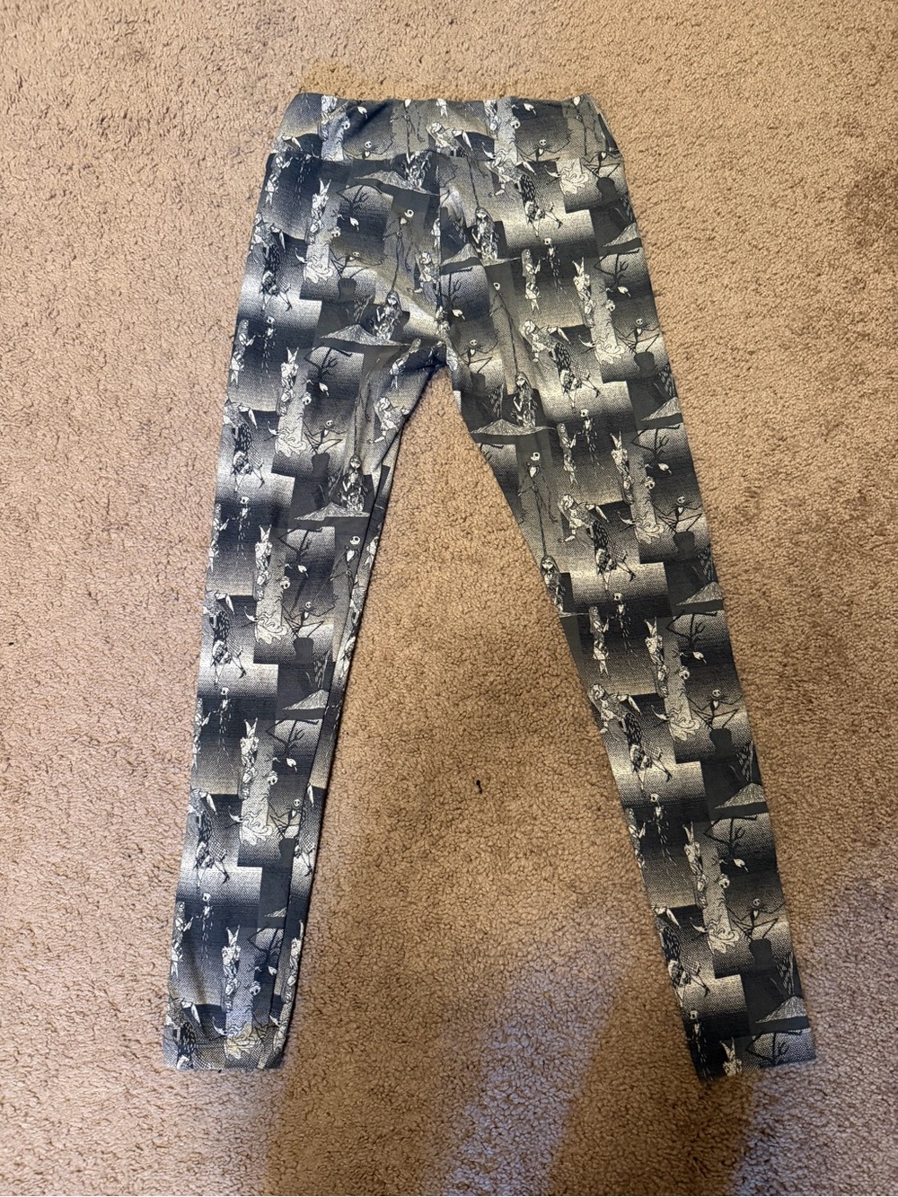 Lularoe OS Jack Skellington Leggings